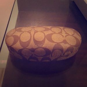 Coach glasses case